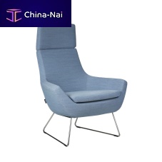 Contemporary armchair HAPPYfabricaluminumsteel