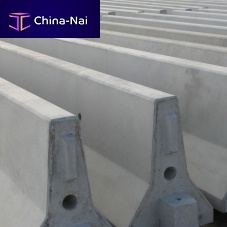 Concrete guard rail roadJersey