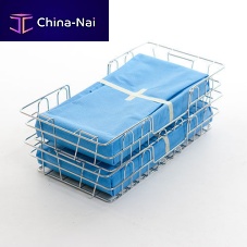 Stainless steel sterilization basket Sterisystem® for instrumentswire