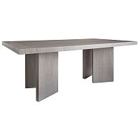 Contemporary dining table 7868-T60fabricfabric baserectangular