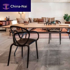 Contemporary chair LOOPindoorpolypropylenemetal base