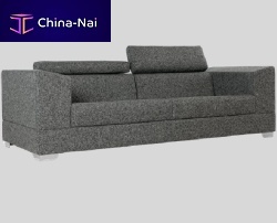 Contemporary sofa CAMPUSfabricgray3-seater