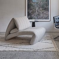 Contemporary fireside chair DS-266 Yogafabricleatherergonomic