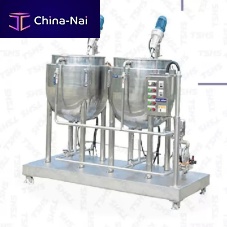Rotary drum mixer WJ-006-400Lin-linefor liquidsvertical