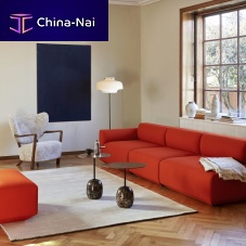 Modular sofa DEVELIUS contemporaryfabricgray
