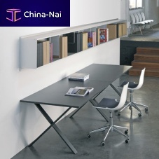 Wall-mounted shelving system PARALELcontemporarymetalhome