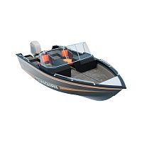 Outboard runabout TRION DEEP-V 560dual-consolesport-fishingaluminum
