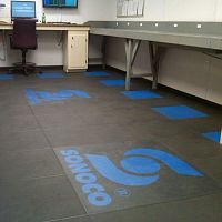 PVC flooring R-TILE ESDindoorfor sports fieldstertiary