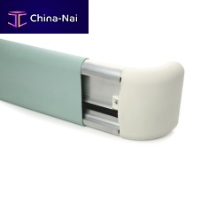 Aluminum handrail WG 145vinyl