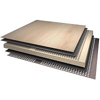 Ceiling acoustic panel FINESTfor wallfor partition wallwooden