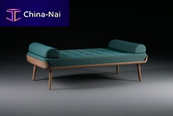 Contemporary daybed THORfabricoakmaple