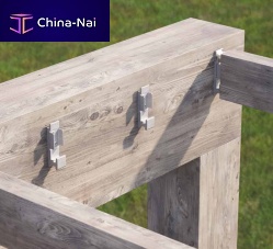 Wooden structure connector CLIK KITroof truss