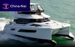 Catamaran express cruiser 44inboarddieseltwin-engine