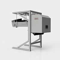 Magnetic separator vibratingmetalwaste recycling