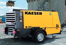 Screw compressor Mobilairairdiesel enginemobile