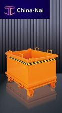 Steel waste container 2032 seriesfor urban wasteopen