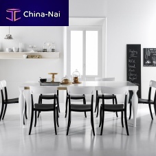 Traditional dining table ANCONAlacquered woodlacquered wood baserectangular