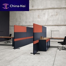 Removable partition K_WORDlaminatefor officesacoustic