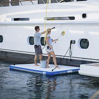 Swim platform MAINTENANCEinflatablefor yachtsmodular