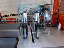 Guillotine cutting machine TSA 400/80rotary blade