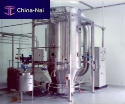 Dynamic mixer batchpowdergranulator
