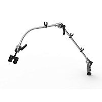Anesthesia circuit instrument holding arm 211articulatedrail-mounted