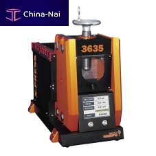 Completely automated pellet press X-Press3635for XRF sample preparation
