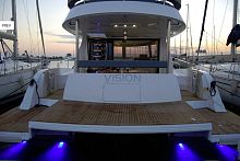 Catamaran express cruiser 43 Special Editioninboarddieselflybridge