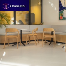 Contemporary chair Mixis RSindoorsolid woodmolded plywood