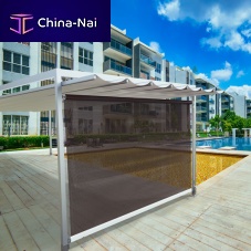 Roller blinds FLEXIcanvasmeshstainless steel
