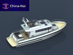 Inboard express cruiser BY42flybridgehard-top
