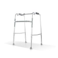 Height-adjustable mobility walker ZX001folding