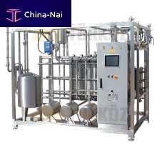 Plate heat exchanger pasteurizer for dairy products