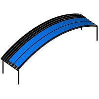 On-roof PV mounting system SunNet Roof
