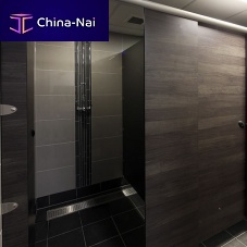 Laminate shower cubicle FORTEstainless steelaluminumwith hinged door