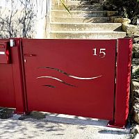 Aluminum garden gate Ambellya