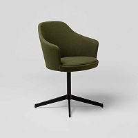 Contemporary chair KAIAK CONFIDENTindoorfabricmolded plywood