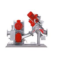 Centrifugal pumping system BioCut for biogaselectricself-priming