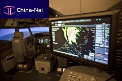 Flight simulator trainingcockpitPC-based