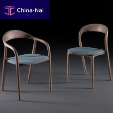 Contemporary chair NEVAindoorfabricleather