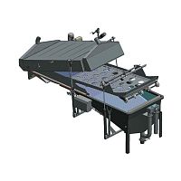 Steam industrial cooker shrimp