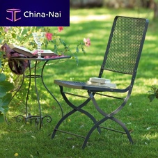 Traditional chair Auroraoutdoorwrought ironwrought iron base