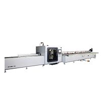 Multi-spindle machining and cutting center ALCOR - II CautomaticCNCfor aluminum profiles