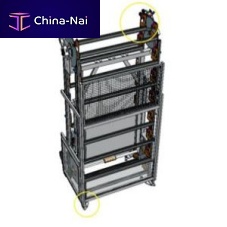Vertical conveyor AFP transportloadingunloading