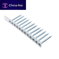 Zinc-plated steel fastening system COLLATED JACK-POINT SCREWSframing