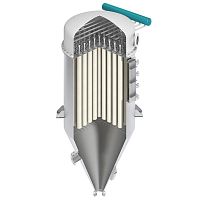 Filter dust collector SmartRemovalpulse-jet backflowfor the food industrycompact