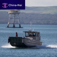 Oil spill recovery barge HM5outboard