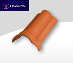 Edge roof tile 1000clay