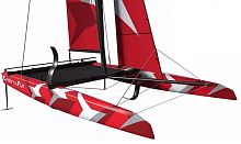 Catamaran sport keelboatone-designcarbon