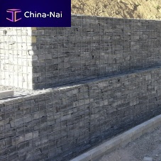 Protection gabion exteriormetal